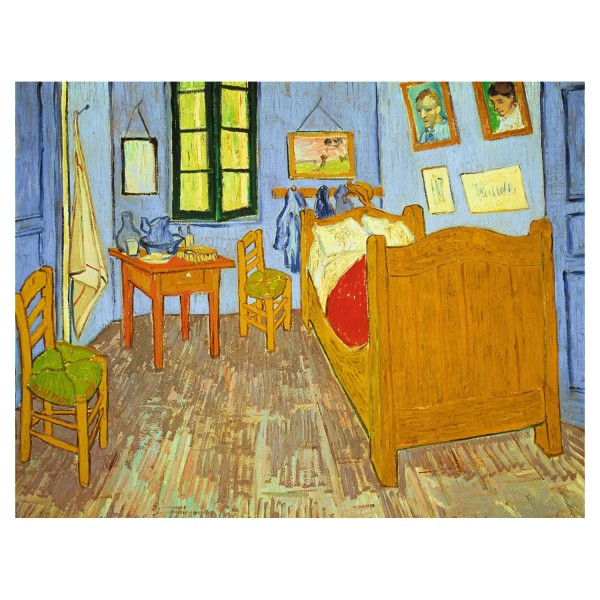 Puzzle 2000 pièces Van Gogh : La chambre en Arles - Ravensburger-16684