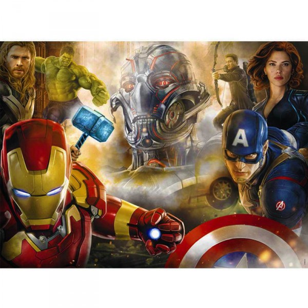 Puzzle 250 pièces : The Avengers : Unis contre Ultron - Nathan-Ravensburger-86910