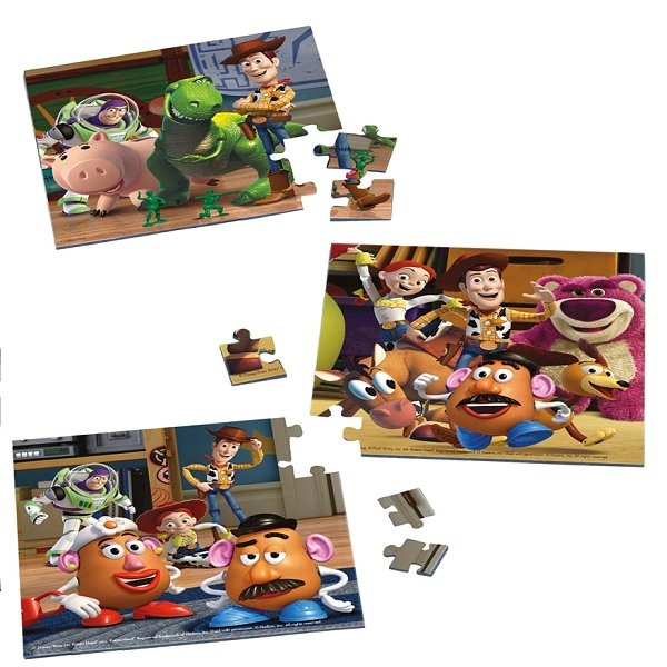 Puzzle 3 x 49 pièces - Toy Story 3 - Ravensburger-09297