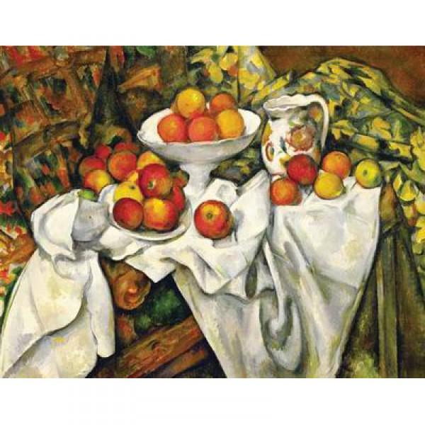 Puzzle 300 pièces - Cezanne : Pommes et oranges - Ravensburger-14021