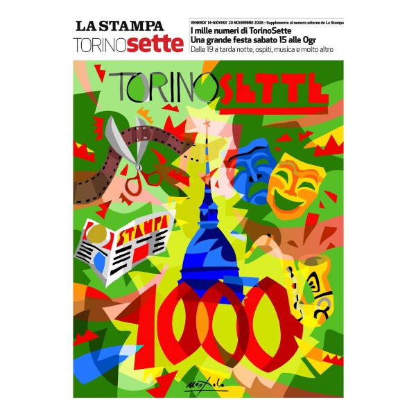 Puzzle 300 pièces : La Stampa TorinoSette 1000 - Ravensburger-13964