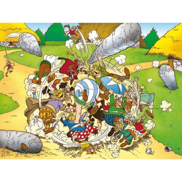 Puzzle 300 pièces - Astérix : La folle bagarre - Ravensburger-13130
