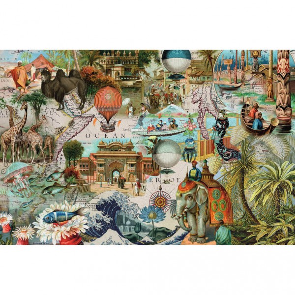Puzzle 3000 pièces : Oceania - Ravensburger-17068