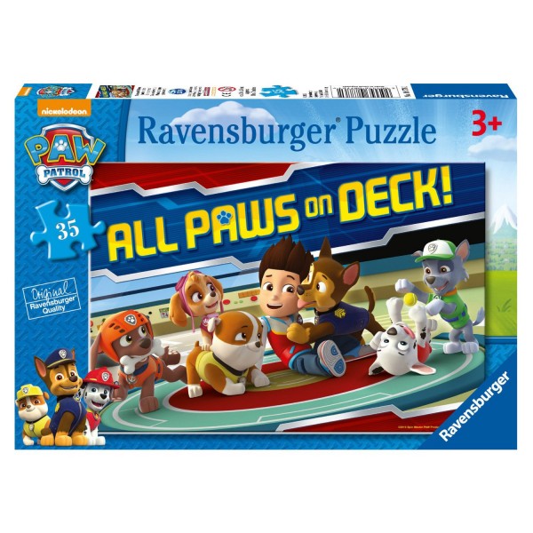 Puzzle 35 pièces : Pat'Patrouille (Paw Patrol) : Quel bon chiot - Ravensburger-08776