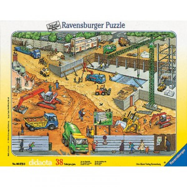 Puzzle 38 pièces - En cours de construction - Ravensburger-06678