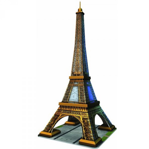 3D Puzzle - 216 Teile: Der Eiffelturm, Paris - Ravensburger-12556