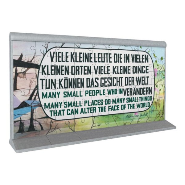 Puzzle 3D 108 pièces : Le mur de Berlin - Ravensburger-12571