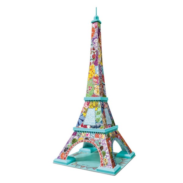 Puzzle 3D 216 pièces : Tula Moon Edition : Tour Eiffel - Ravensburger-12567