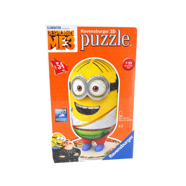 Puzzle 3D 54 pièces : Moi, Moche et Méchant 3 : Minions - Ravensburger-11672