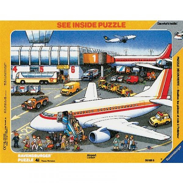 Puzzle 41 pièces - L'aéroport - Ravensburger-06669