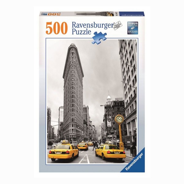 Puzzle 500 pièces : Flatiron Building - Ravensburger-14487-OLD