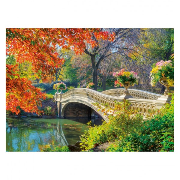 Puzzle 500 pièces : Pont romantique - Ravensburger-14231