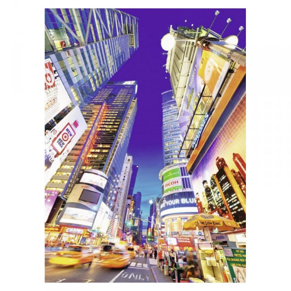 Puzzle 500 pièces : Times Square éclairé - Ravensburger-14648