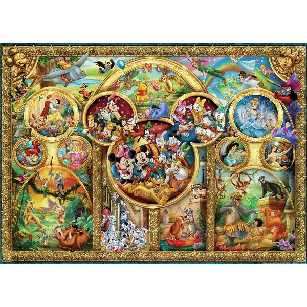 Puzzle 500 pièces - Famille Disney - Ravensburger-14183