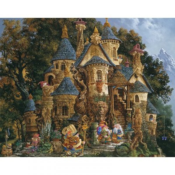 Puzzle 500 pièces - L'école de magie - Ravensburger-14112