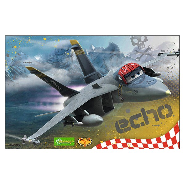 Puzzle 54 pièces : Mini puzzle Planes : Echo - Ravensburger-09474-7