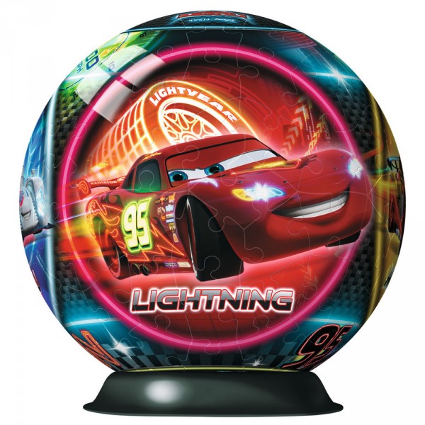 Puzzle Ball 108 pièces : Cars : Neon - Ravensburger-12250
