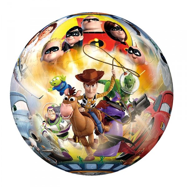 Puzzle ball 108 pièces : Pixar - Ravensburger-12237