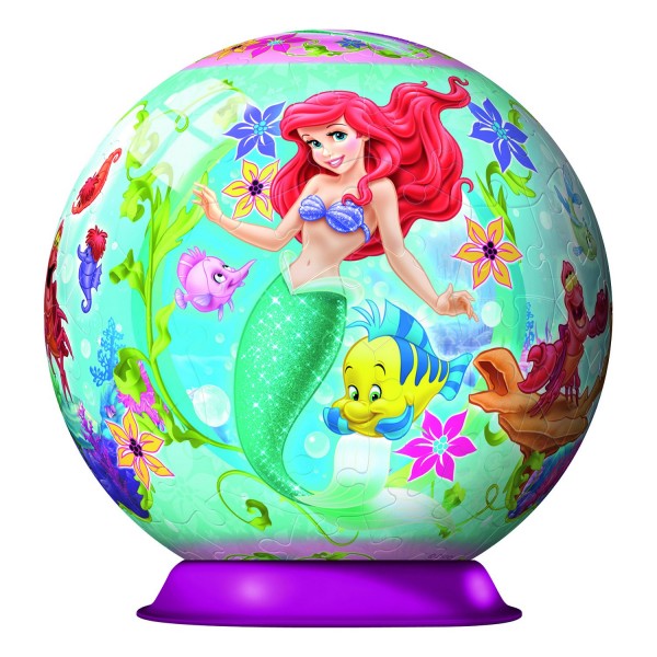 Puzzle ball 108 pièces : Princesses Disney : Ariel - Ravensburger-12241