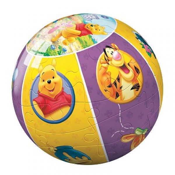 Puzzle Ball 24 pièces - Winnie l'ourson - Ravensburger-11453