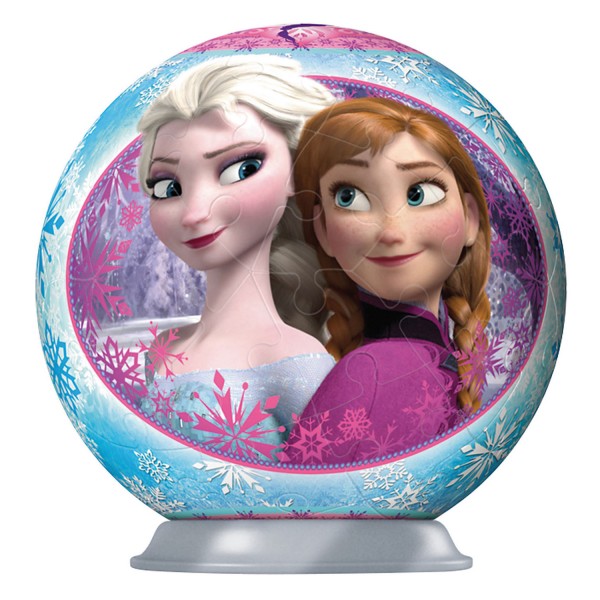 Puzzle Ball 3D 54 pièces : La Reine des Neiges (Frozen) : Les Deux Soeurs - Ravensburger-77679