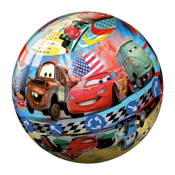 Puzzle ball 40 pièces : Cars 2 - Ravensburger-11791