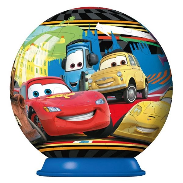 Puzzle ball 54 pièces : Cars 2 : Porto Corsa - Ravensburger-43494
