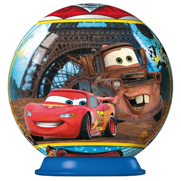 Puzzle ball 54 pièces : Cars 2 : Tour Eiffel - Ravensburger-40460