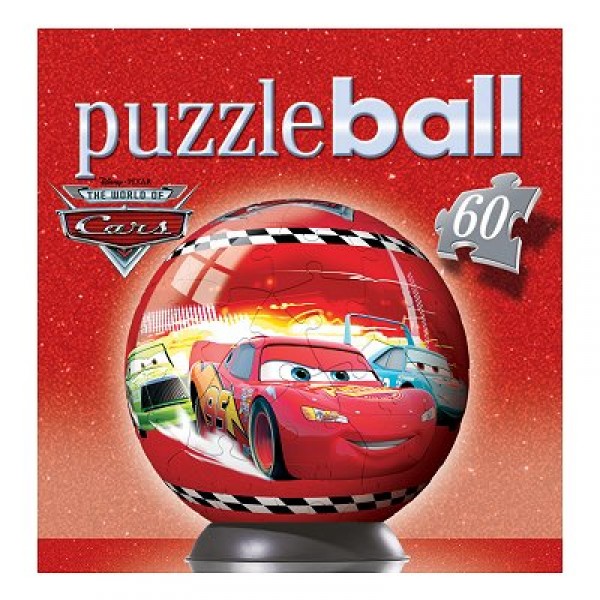 Puzzle ball 60 pièces - Cars - Ravensburger-09713