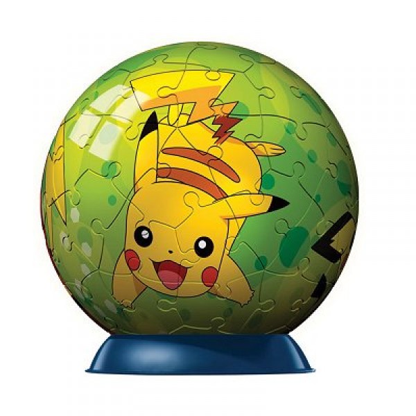 Puzzle ball 60 pièces - Pokémon : Pikachu - Ravensburger-09719-2