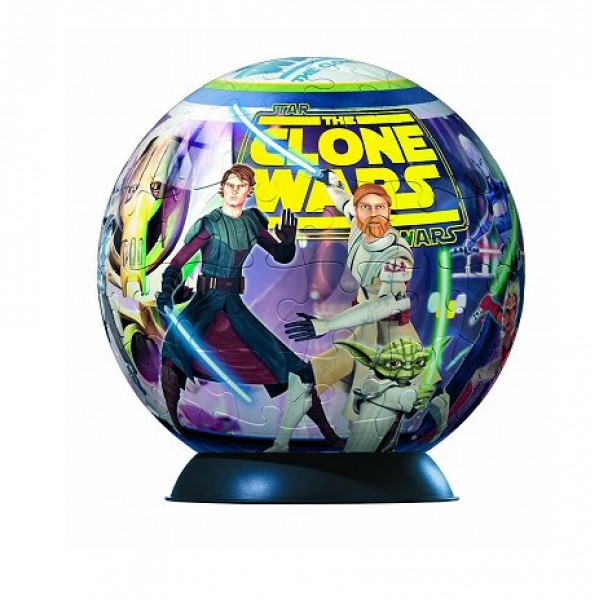 Puzzle ball 96 pièces - Star Wars : Clone Wars - Ravensburger-11380