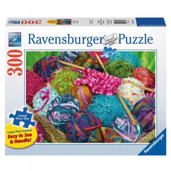 Puzzle de 300 pièces : Tricot - Ravensburger-13572