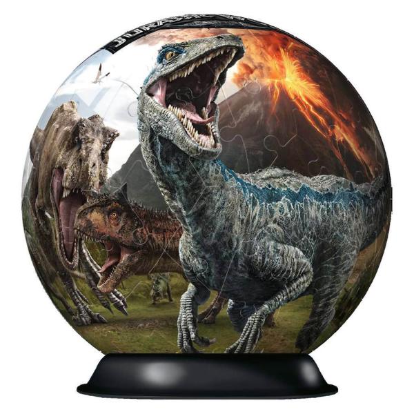 3D Puzzle Ball 72 pieces: Jurassic World - Ravensburger-11757