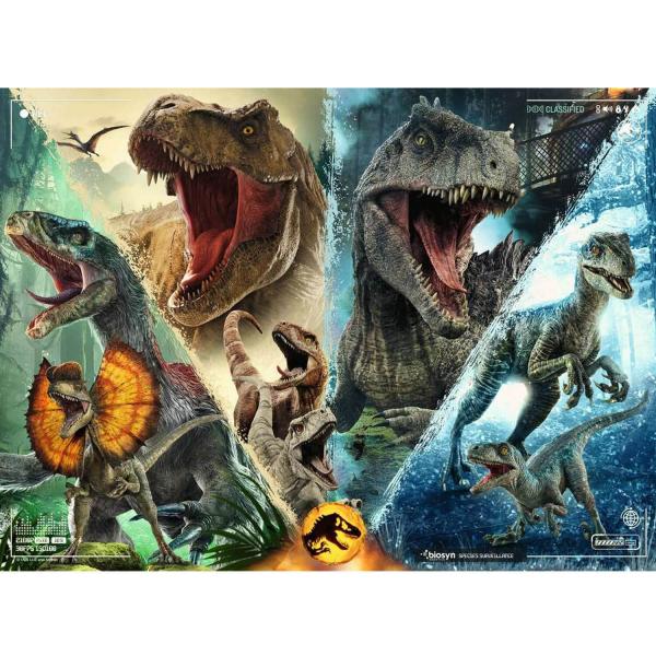 Puzzle 100 pièces XXL : Jurassic World : Domination - Ravensburger-13341
