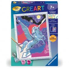 CreArt Kids 18x24cm: Pegaso brillante CreArt Kids 18x24cm: Pegaso brillante