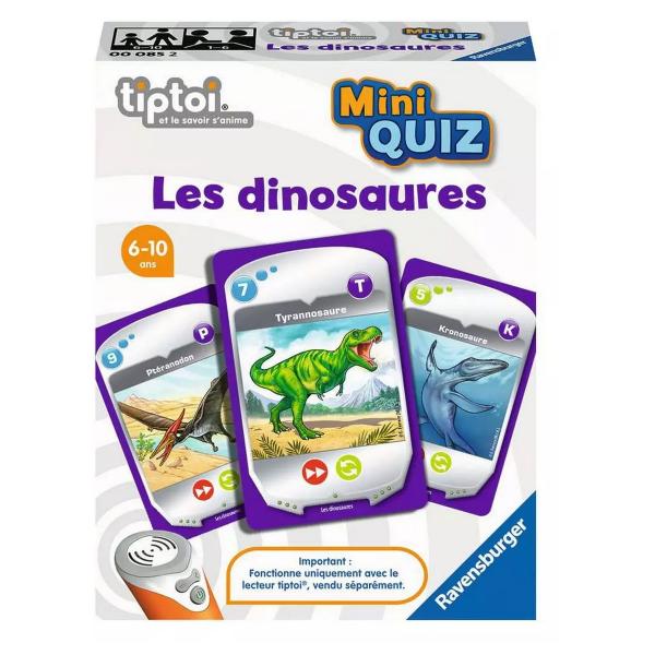 Mini Quiz Tiptoi - Les dinosaures - Ravensburger-00852