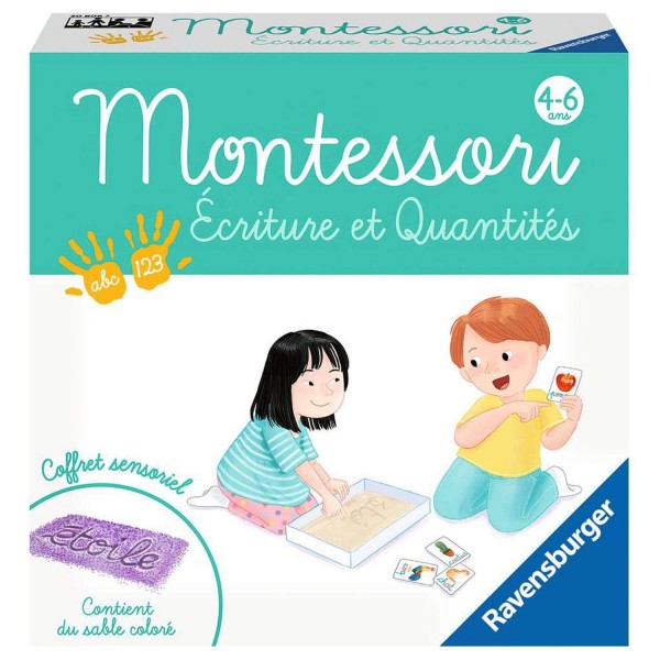 Montessori : Ecriture et quantité - Ravensburger-20806