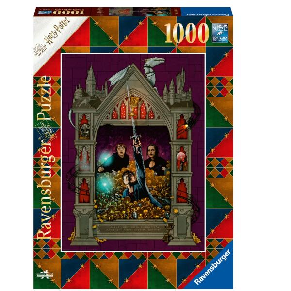 Puzzle 1000 pièces : Harry Potter et les reliques de la mort 2 - Ravensburger-16749