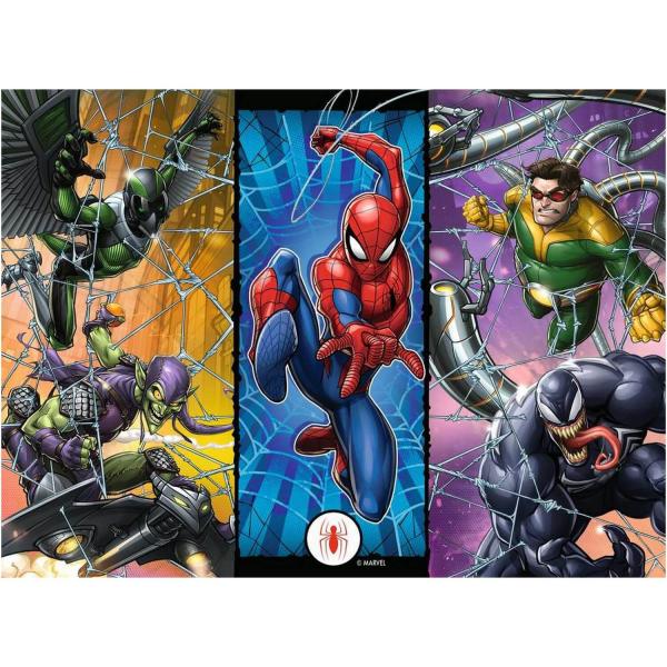 Puzzle 300 pièces XXL : Spiderman : L'univers de l'homme araignée - Ravensburger-12001072