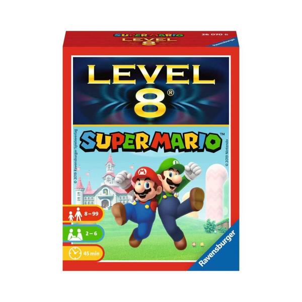Jeu de cartes : Super Mario Level 8 - Ravensburger-260706