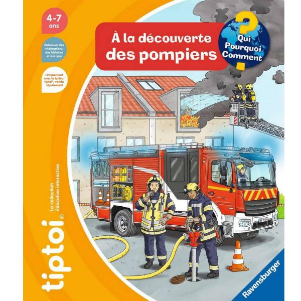 Livre Interactif Tiptoi - A la découverte des pompiers - Ravensburger-13099015