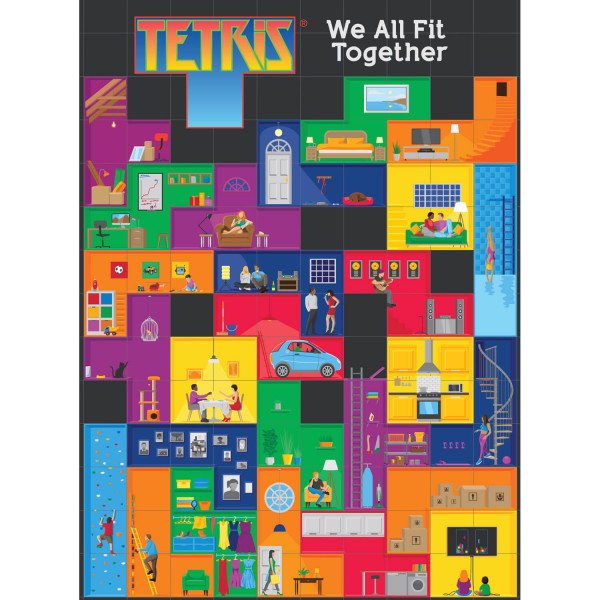 Puzzle 500 pièces : Tetris - Ravensburger-15002