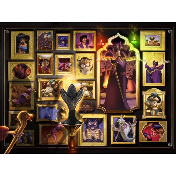 Puzzle 1000 pièces : Jafar (Collection Disney Villainous) - Ravensburger-15023