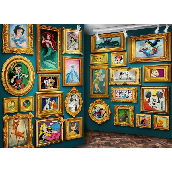 9000 Teile Puzzle: Das Disney Museum - Ravensburger-14973