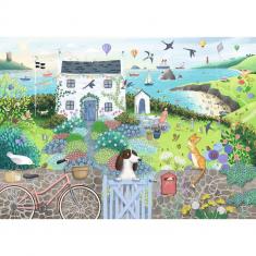 Puzzle de 1000 piezas - Chalet costero Puzzle de 1000 piezas - Chalet costero