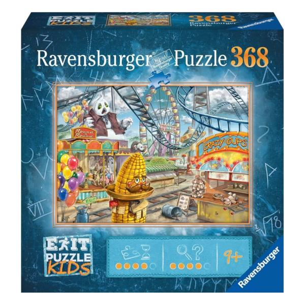Escape puzzle Kids 368 pièces : Le parc d'attractions - Ravensburger-12936
