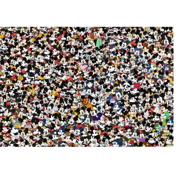 Puzzle 1000 pieces - Mickey Mouse (challenge puzzle) - Ravensburger-16744