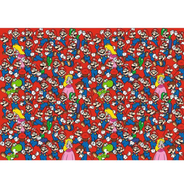 Puzzle 1000 pièces : Challenge Puzzle : Super Mario Bros - Ravensburger-16525