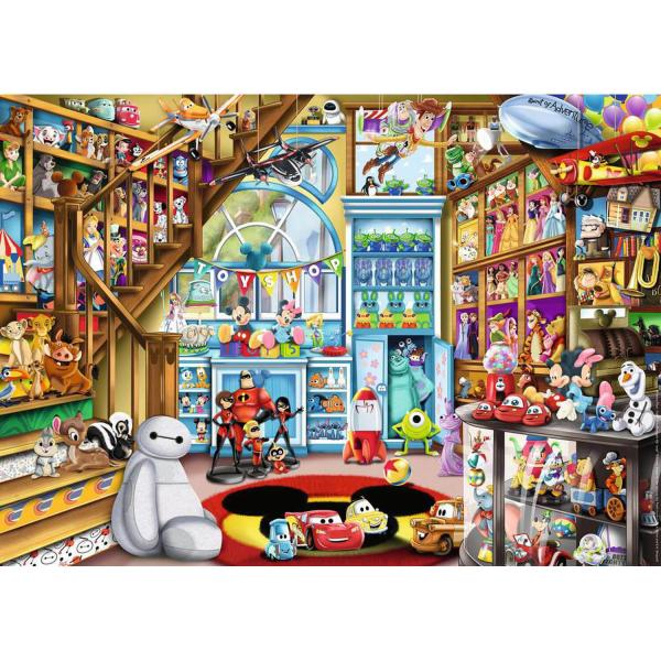 Puzzle 1000 pièces : Disney : Le magasin de jouets - Ravensburger-16734