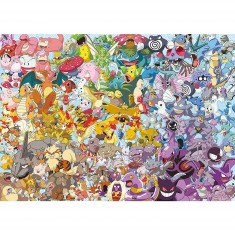 1000 pieces puzzle: Pokémon (Challenge Puzzle)